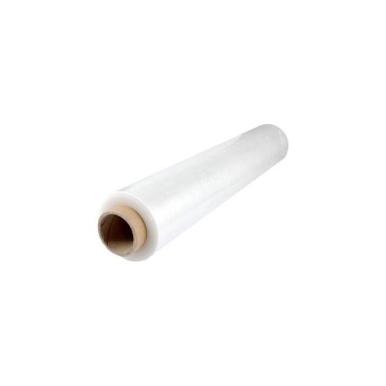 Folie stretch manuala 23microni 1.3kg  tub carton 150gr  transparenta
